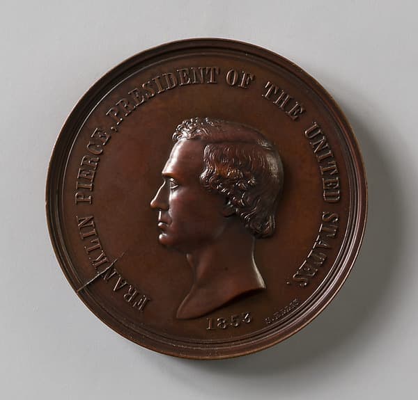 Medal of Franklin Pierce, by Salathiel Ellis