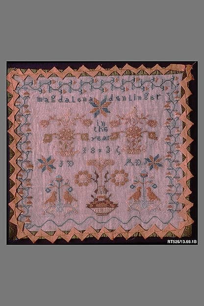 Sampler, by Magdalena Denlinger