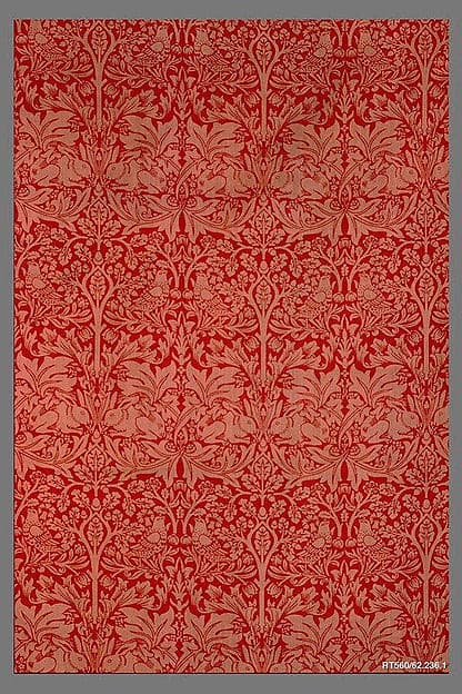 Curtain, by William Morris