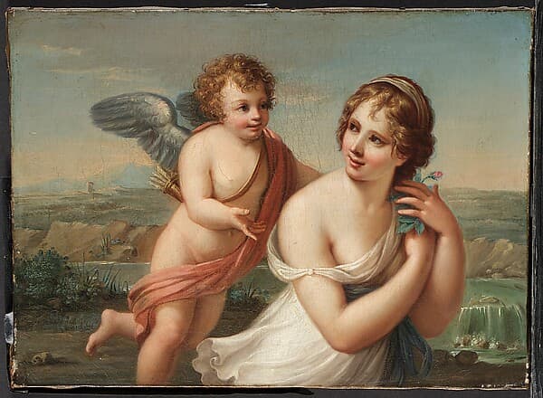 The Temptation of Eros, by Angelica Kauffmann