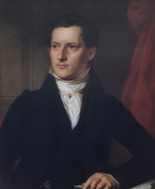 John A. Sidell, by John Vanderlyn