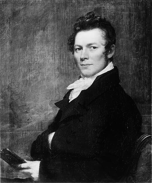 Portrait of a Man, by Samuel Lovett Waldo
