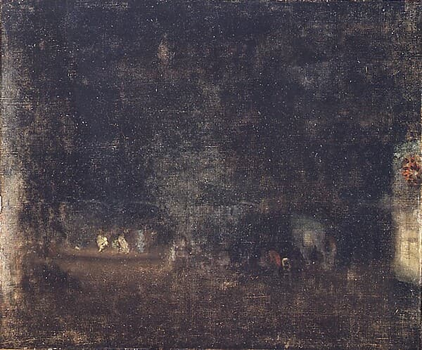 Nocturne in Green and Gold, by James McNeill Whistler