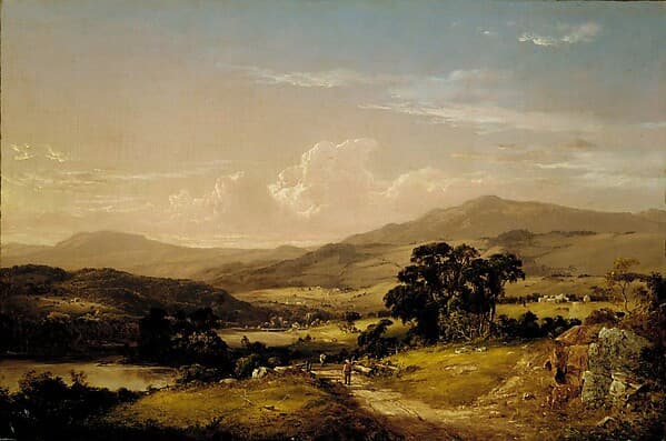 Near Squam Lake, New Hampshire, by David Johnson