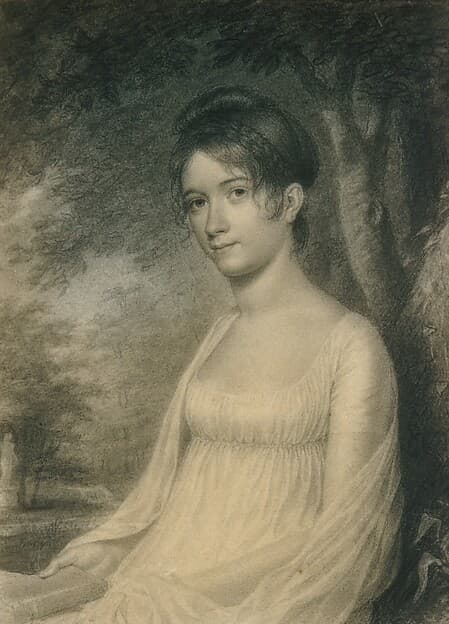 Sarah Russell Church (daughter of Edward Church), by John Vanderlyn