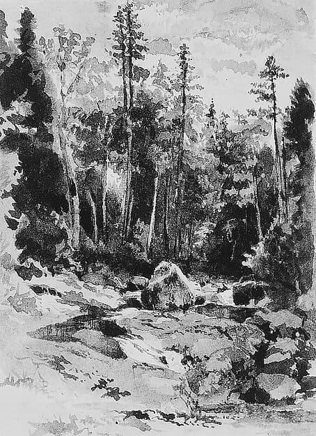 Peabody at the Glen, New Hampshire, by John William Hill