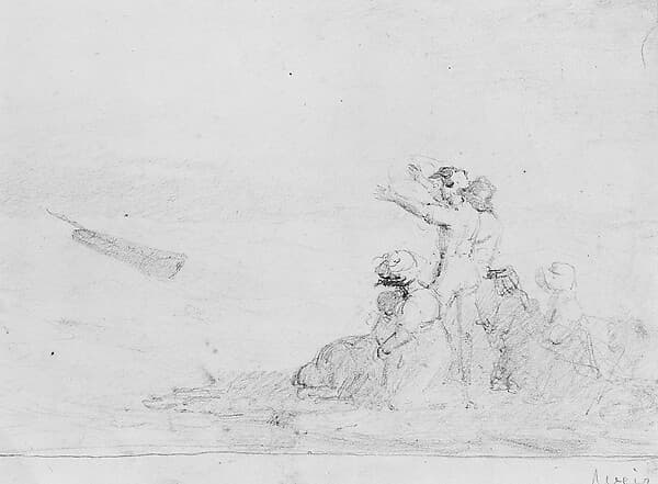 Shipwreck, by Robert Walter Weir