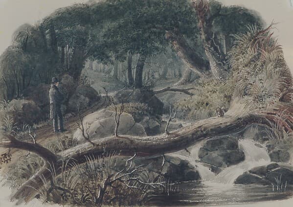 The Entrance to a Wood, by Robert Walter Weir