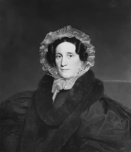 Mrs. Luman Reed, by Charles Cromwell Ingham