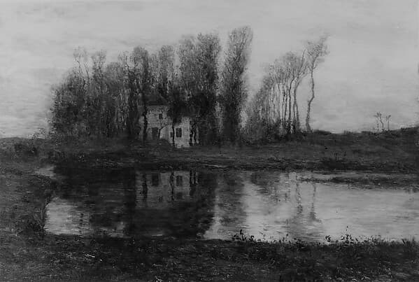 Old Manor of Criqueboeuf, by Homer Dodge Martin