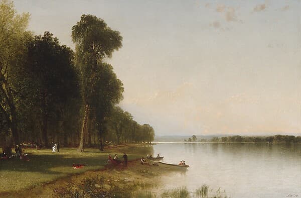 Summer Day on Conesus Lake, by John Frederick Kensett