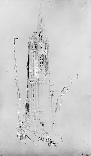 Coutances Cathedral, by Stanford White