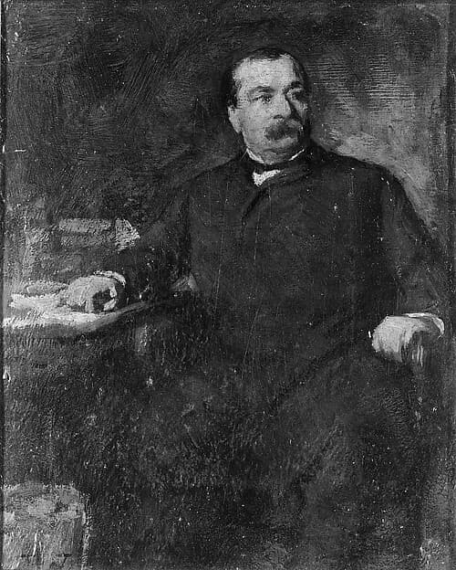 Grover Cleveland, by Eastman Johnson