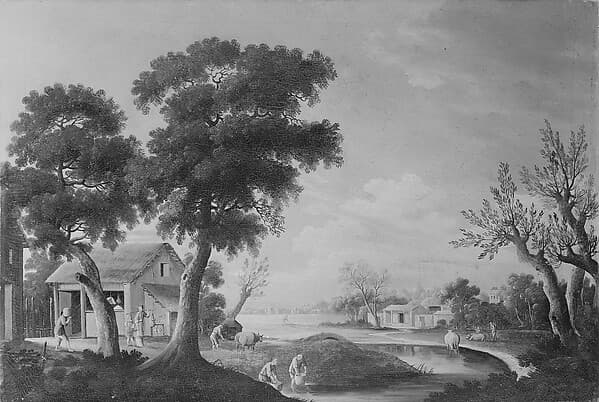 Landscape, by Jean Pillement
