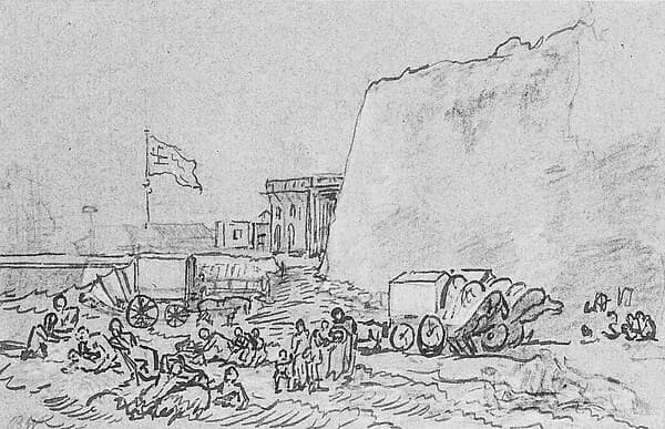 Scene at Margate, by Benjamin West