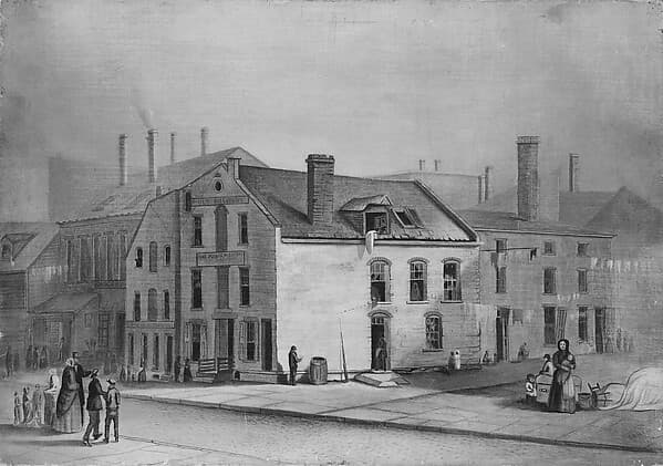 Old Brewery, Five Points Mission, New York, by F. A. Mead