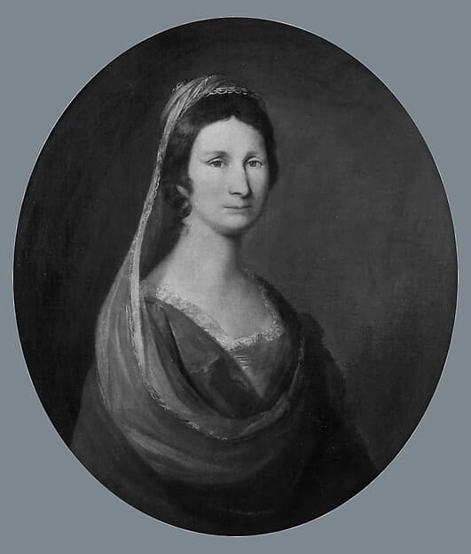 Mrs. Peter De Lancey, by Matthew Pratt