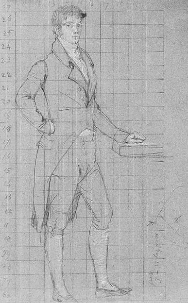 Study for "The Knatchbull Family": Norton Joseph Knatchbull, by John Singleton Copley