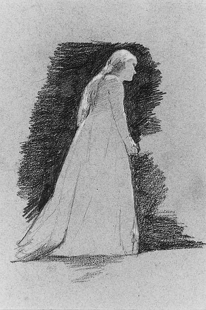 Standing Woman, by Thomas Hovenden