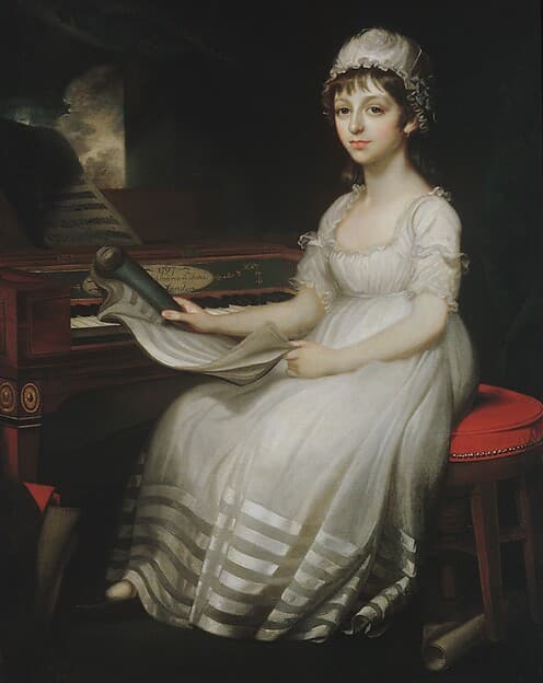Portrait of a Young Woman, by Mather Brown