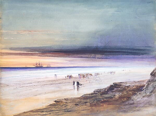 Beach Scene, by James Hamilton