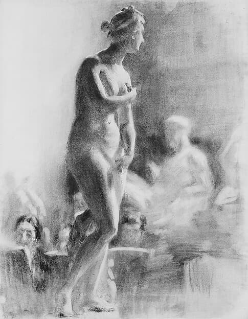 Cast Study with Students, by Thomas Anshutz