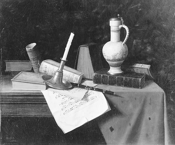 Still Life, by William Michael Harnett