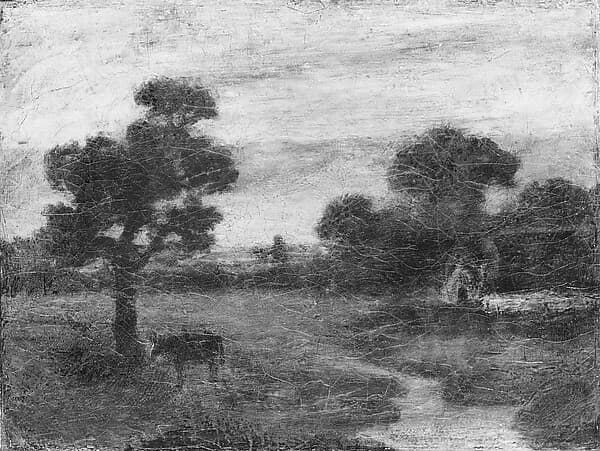 Pasture at Evening, by Albert Pinkham Ryder