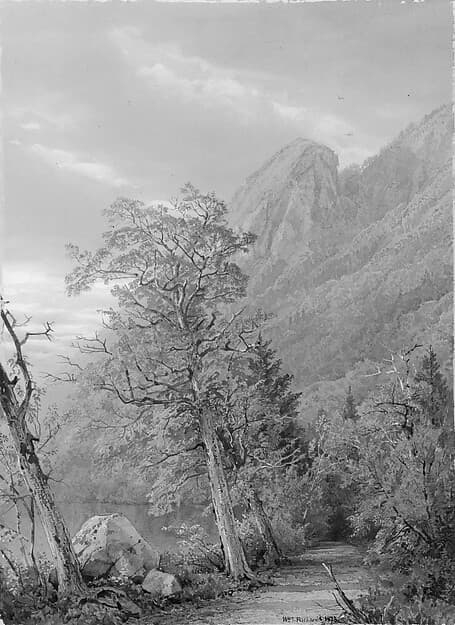 Eagle's Nest, Franconia Notch, by William Trost Richards