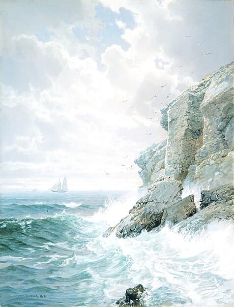 Purgatory Cliff, by William Trost Richards