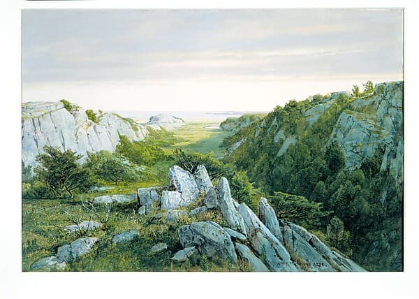 From Paradise to Purgatory, Newport, by William Trost Richards