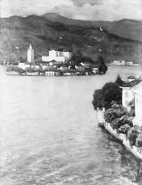 Lake of Orta, by J. Carroll Beckwith