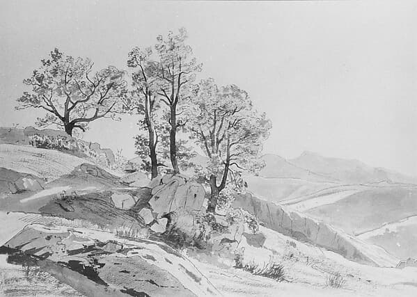 Olevano (Campagna Romana), by William Stanley Haseltine