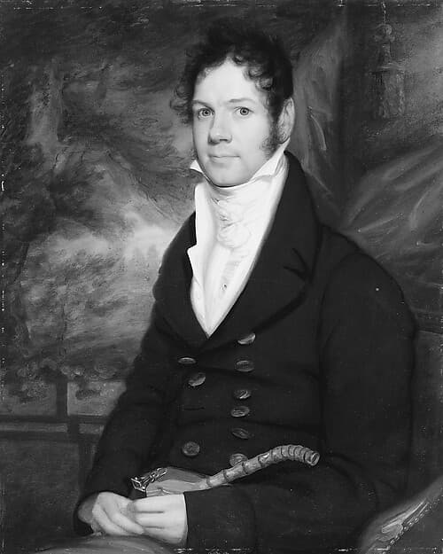 Robert Dickey, by John Wesley Jarvis