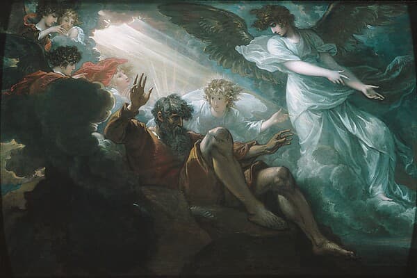 Moses Shown the Promised Land, by Benjamin West