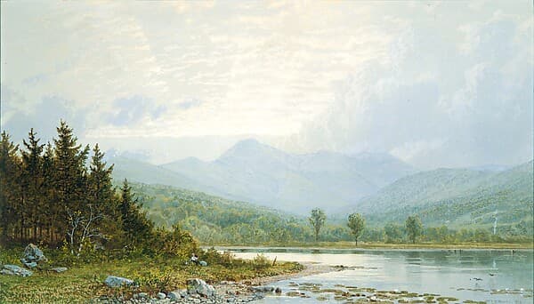 Sunset on Mount Chocorua, New Hampshire, by William Trost Richards