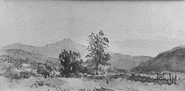 Three Views, No. 1: Mount Washington from Shelburn, New Hampshire, by John William Hill