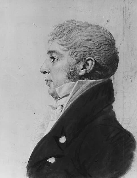 Alexander Rider (?), by Charles Balthazar Julien Févret de Saint-Mémin