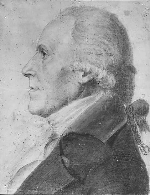 Portrait of a Man, by Charles Balthazar Julien Févret de Saint-Mémin