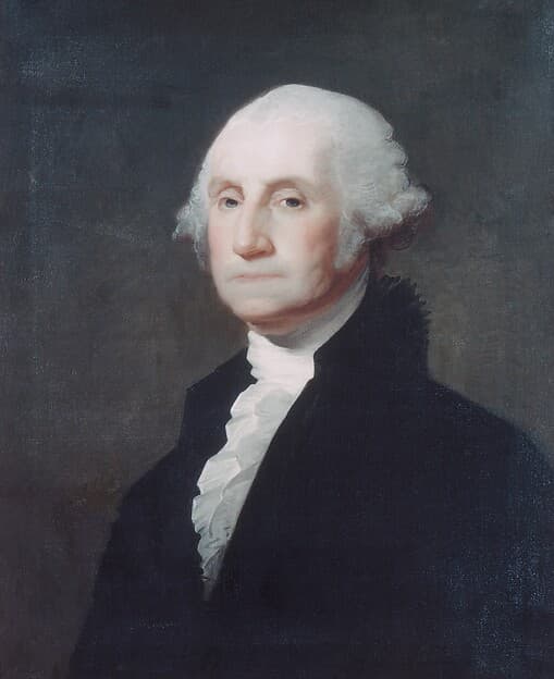 George Washington, by Gilbert Stuart
