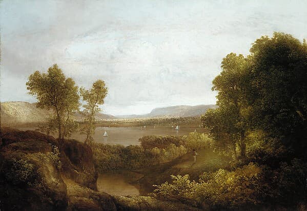On the Hudson, by Thomas Doughty