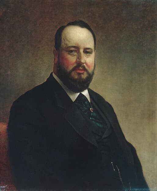 Joseph W. Drexel, by Jacob Hart Lazarus
