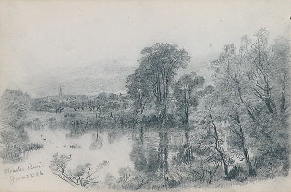 Sketchbook of New England and Pennsylvania Landscape and Marine Subjects, by William Trost Richards