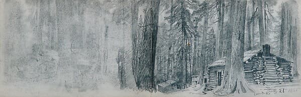 Sketchbook of Pacific Northwest Landscape Subjects, by William Trost Richards