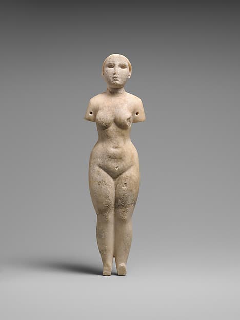 Figure of a standing woman