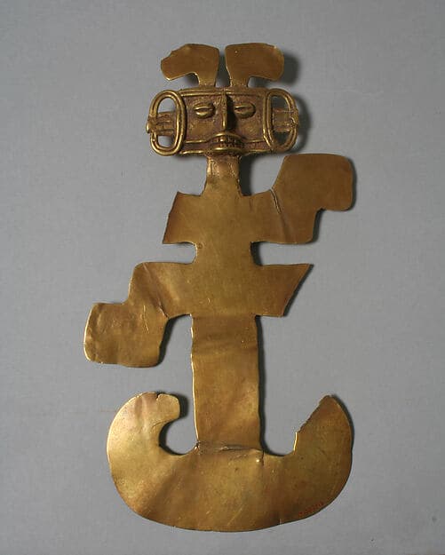 Anthropomorphic figure pendant