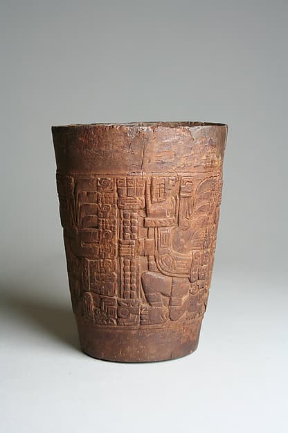 Kero (beaker), by Tiwanaku artist(s)
