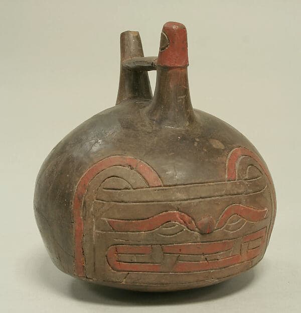 Bottle, Feline Face