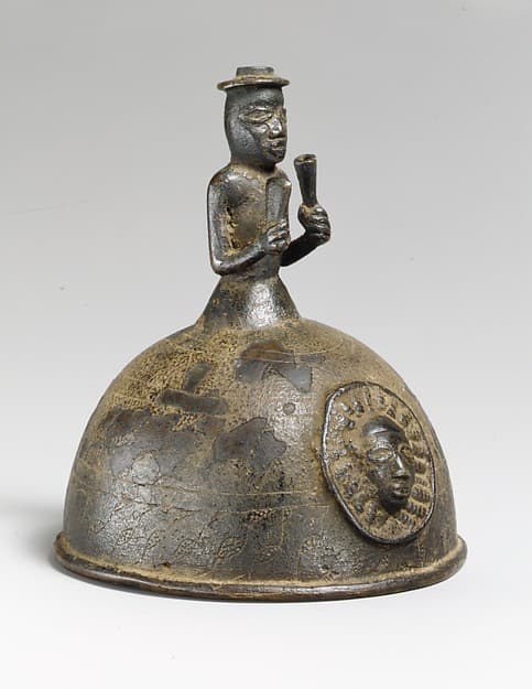 Divination Vessel, by Ìgùn Ẹ́rọ̀nwwọ̀n (brass-casting guild) artists