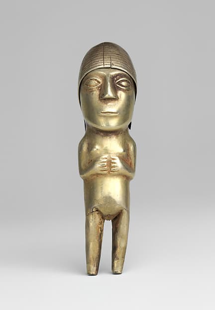 Miniature female effigy, by Inca artist(s)